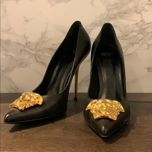Versace Heels As Is. Read Description